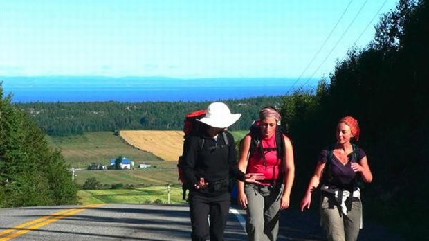 Les pèlerins reprennent la route