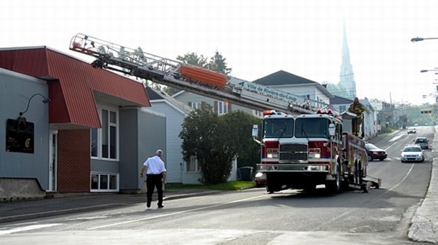 Intervention incendie aux cuisines collectives