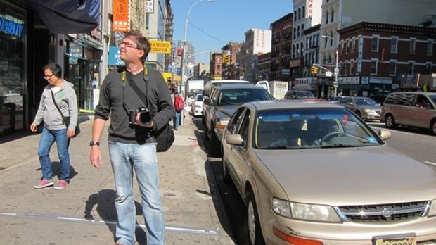 François Drouin à New York