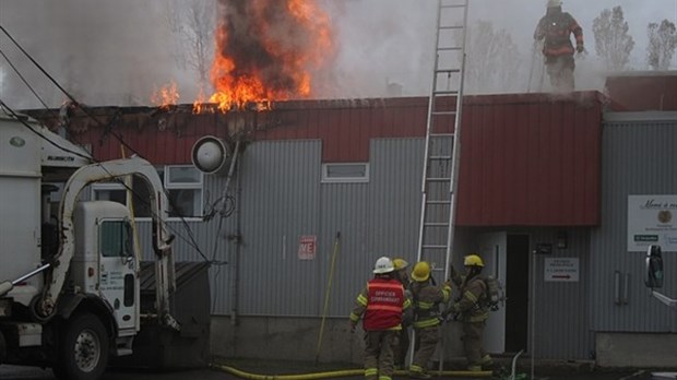 Incendie à Rivière-du-Loup