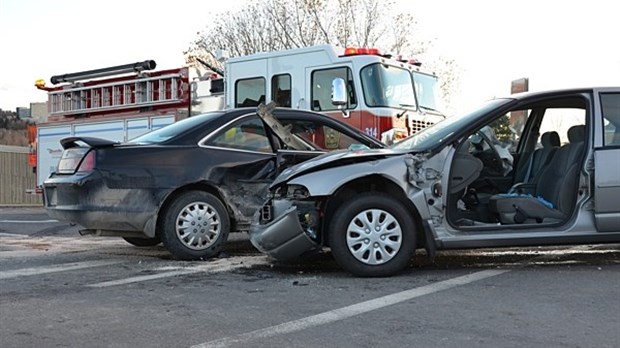 Une collision fait 4 blessés à Rivière-du-Loup