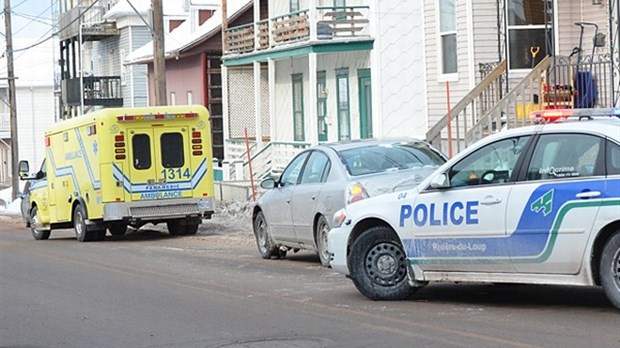 Collision sur la rue Témiscouata