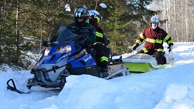 Accident de motoneige à Pohénégamook