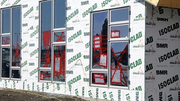 Construction JM victime de vandalisme à Rimouski