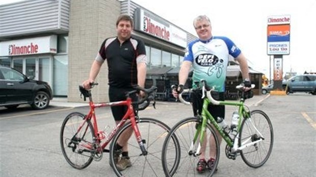 Francis Létourneau au 14e Défi Vélo Plein Air