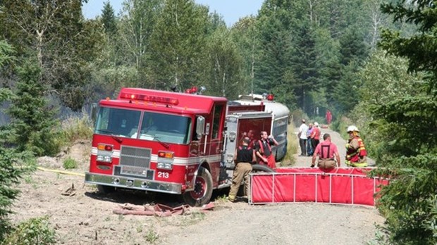 Intervention incendie à Saint-Antonin