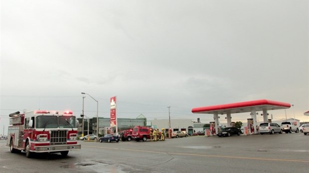 Odeur suspecte sur le boulevard Cartier