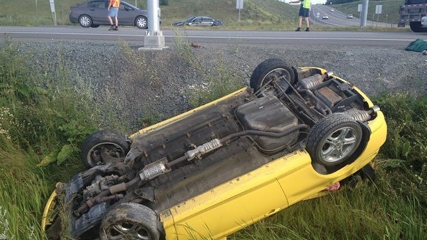 Un accident fait 4 blessés à L'Isle-Verte