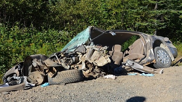 Collision mortelle à Saint-François-Xavier-de-Viger