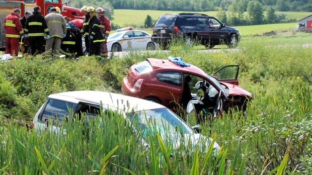 Collision à Saint-Louis-du-Ha! Ha!