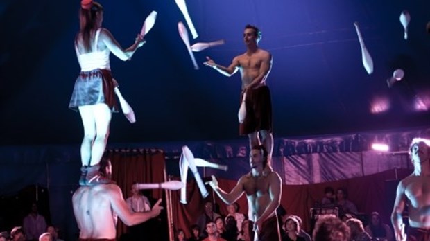 La troupe de cirque revient en ville !