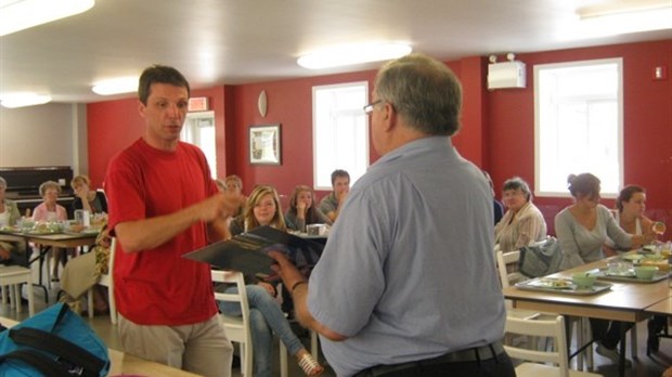 L’Association Québec-France au Camp musical