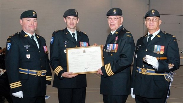 Nouveau Colonel honoraire aux Fusiliers du St-Laurent