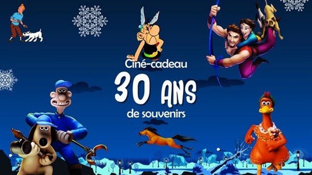 Ciné-cadeau: 30 ans de souvenirs et plus encore…