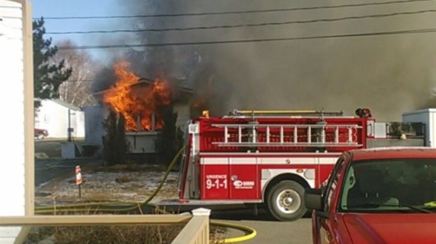 Incendie à Rivière-du-Loup