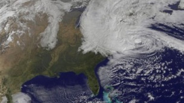 Sandy: un avant-goût du réchauffement climatique?