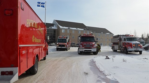 Intervention incendie à Saint-André