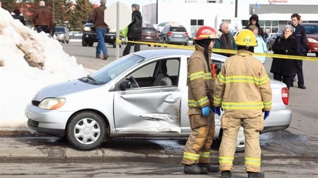 Collision à Rivière-du-Loup