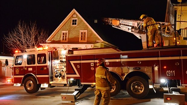 Incendie de cheminée à Rivière-du-Loup