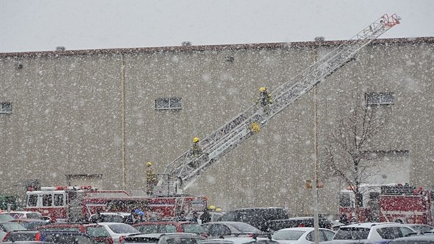 Début d'incendie chez Premier Tech