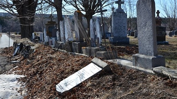 Vandalisme au cimetière de Saint-André