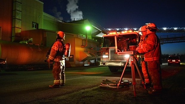 Début d'incendie à l'usine F.F. Soucy