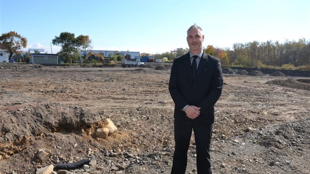 Travaux débutés au complexe commercial de Saint-Ludger