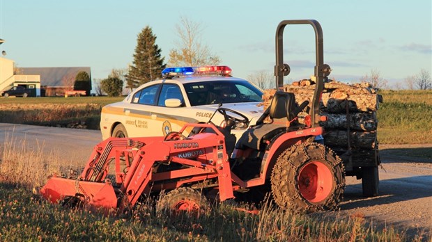 Retrouvé grièvement blessé à proximité de son tracteur