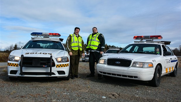 Opération conjointe de la SQ et Contrôle routier Québec