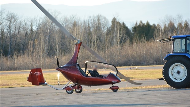 Atterrissage mouvementé pour un pilote de gyrocoptère