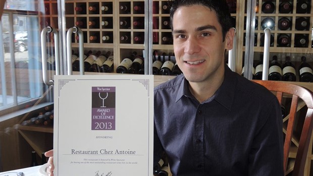 Chez Antoine à nouveau dans le Wine Spectator