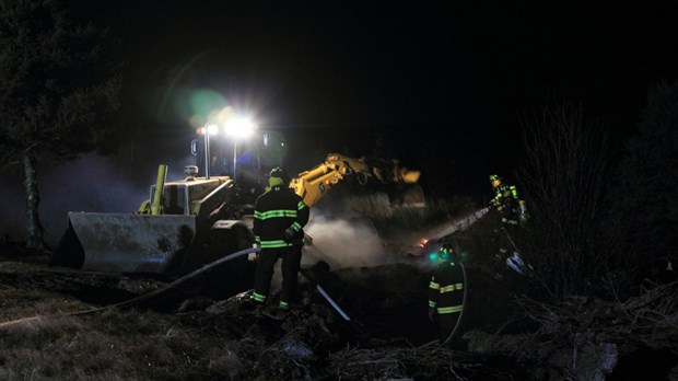 Incendie à Saint-Arsène