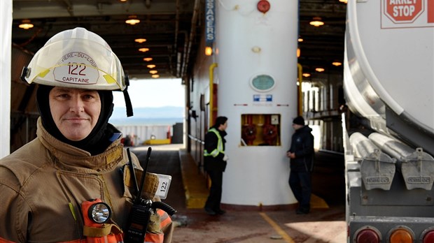 Simulation d’un déversement à bord du Trans-Saint-Laurent