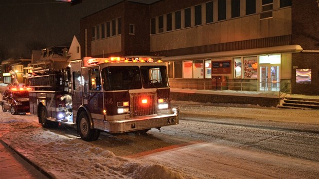 Soirée occupée pour les pompiers de Rivière-du-Loup