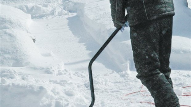 Gardez votre neige dans votre cour