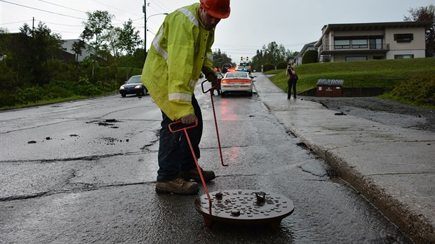 Pluie torrentielle: Et vogue l'asphalte