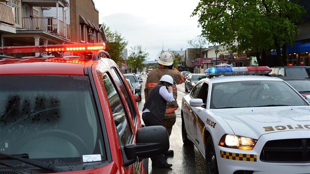 Odeur suspecte sur la rue Lafontaine