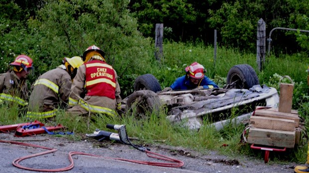 Accident à Saint-Épiphane