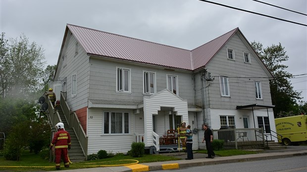 Début d'incendie à L'Isle-Verte