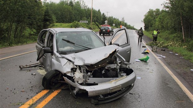 Accident à Sainte-Françoise