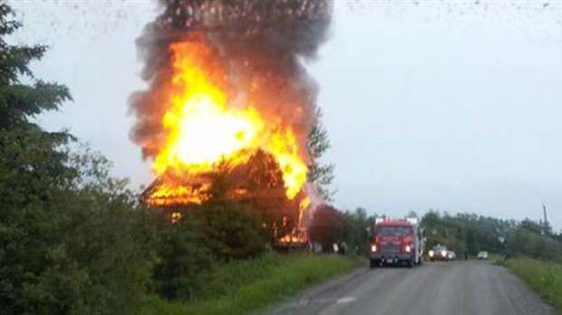 Incendie à Saint-Paul-de-la-Croix