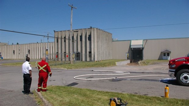 Un dépoussiéreur prend feu à la Tannerie des Ruisseaux