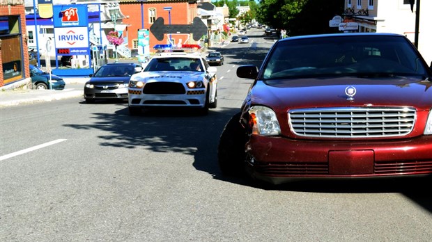 Collision sur la rue Lafontaine