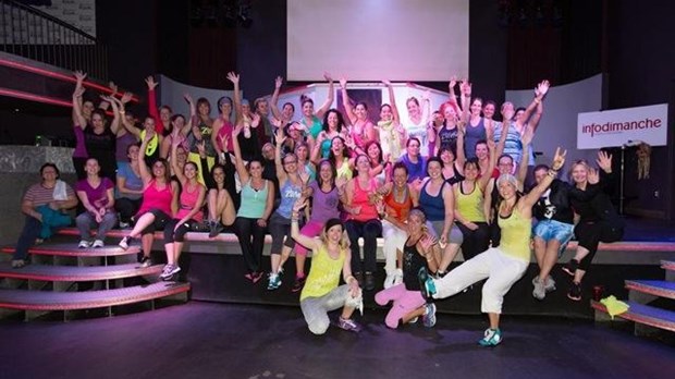 La troupe Zumba4fiesta recueille 2 015 $ pour Lac-Mégantic