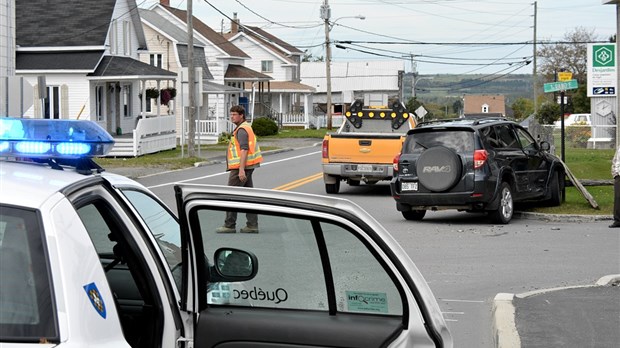 Collision à Saint-Épiphane