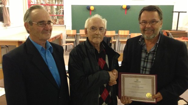 Joseph Roussel est citoyen émérite de la MRC des Basques