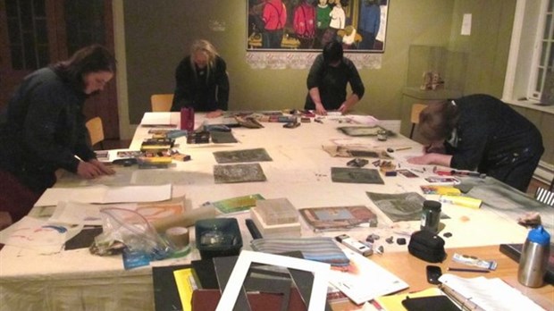 Ateliers artistiques au Centre d’art de Kamouraska