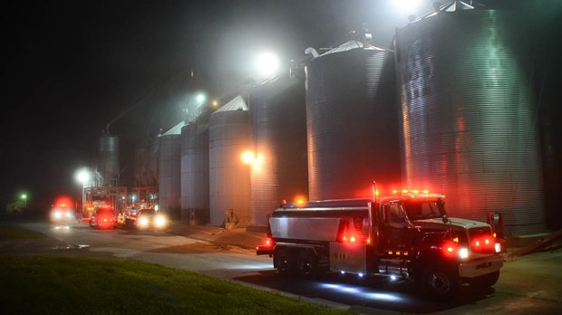 Début d’incendie à la meunerie de L’Isle-Verte