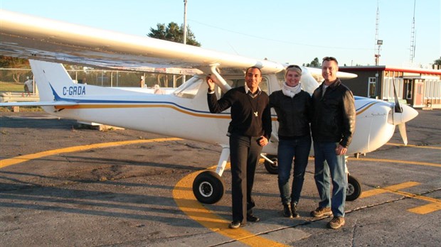 Édith Lévesque sur un nuage