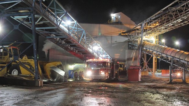 Début d’incendie à l’usine F.F. Soucy